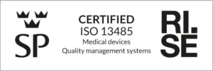 OIM Sweden is certified by ISO 13485
