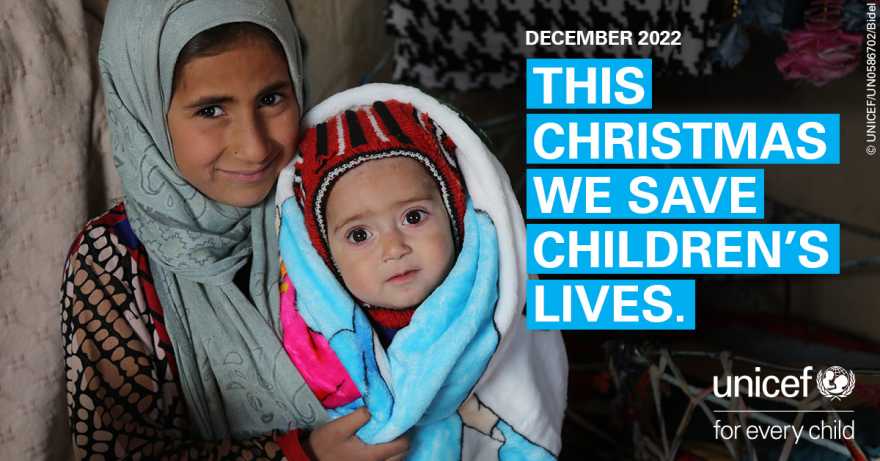 This year, OIM donates money to UNICEF instead of buying Christmas gifts for employees