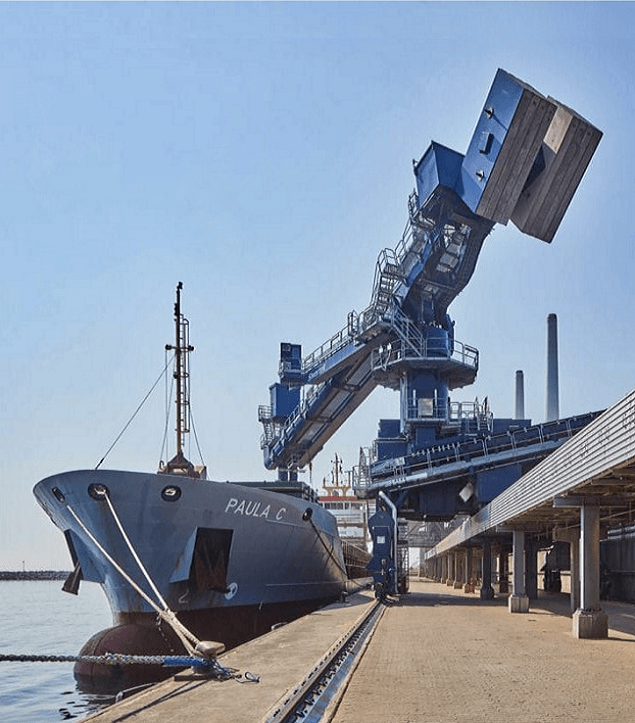 Bruks-Siwertell needed the help of OIM with construction work on the swinging part of the shipwrecker