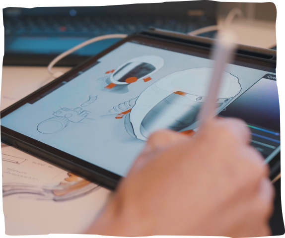 OIM visualizes products with sketches and 3D-designs